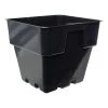 100mm Squat Punnet Pot MK12 -Plant Care Shop 100mm Square Punnet Pot Qual MK12 Black 28401.1639695724