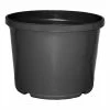 140mmØ Squat Pot -Plant Care Shop 140mm Squat Pot Black 50713.1639695750
