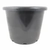 270mmØ Squat Pot -Plant Care Shop 270mm Squat Pot Black 19950.1639695809
