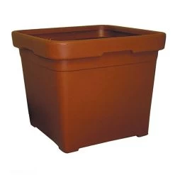 Advanced Plant Container Square -Plant Care Shop 580mmSQ Advanced Plant Container Square Rustic 29172.1649645265