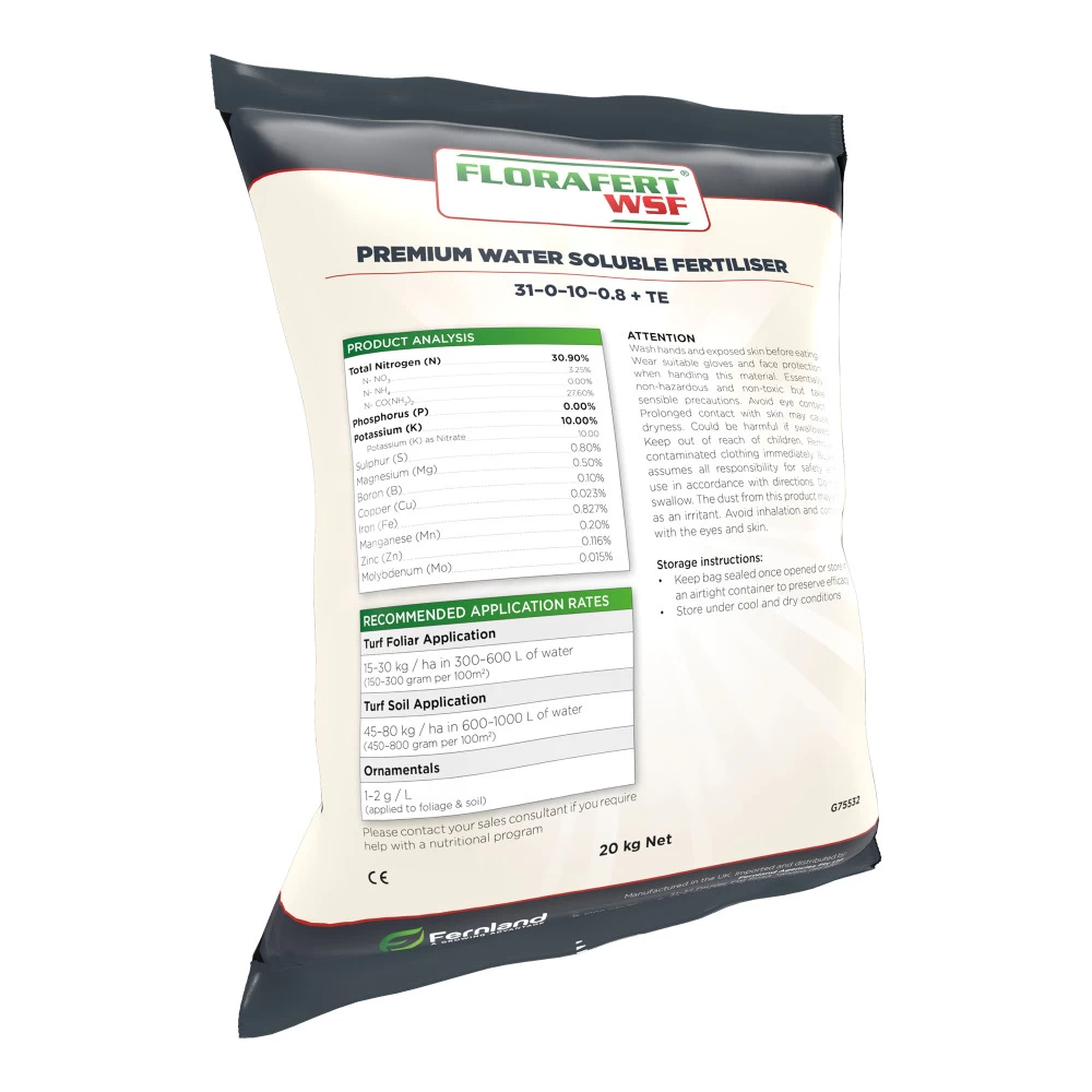 Water Soluble Fertiliser 31-0-10 +TE 3 Water Soluble Fertiliser 31-0-10 +TE