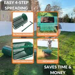 Topdress, Compost & Peat Moss Spreader 20 Topdress, Compost & Peat Moss Spreader -Plant Care Shop Landzie 24 inch Spreader feature 06 800x800 2 07032.1681882060