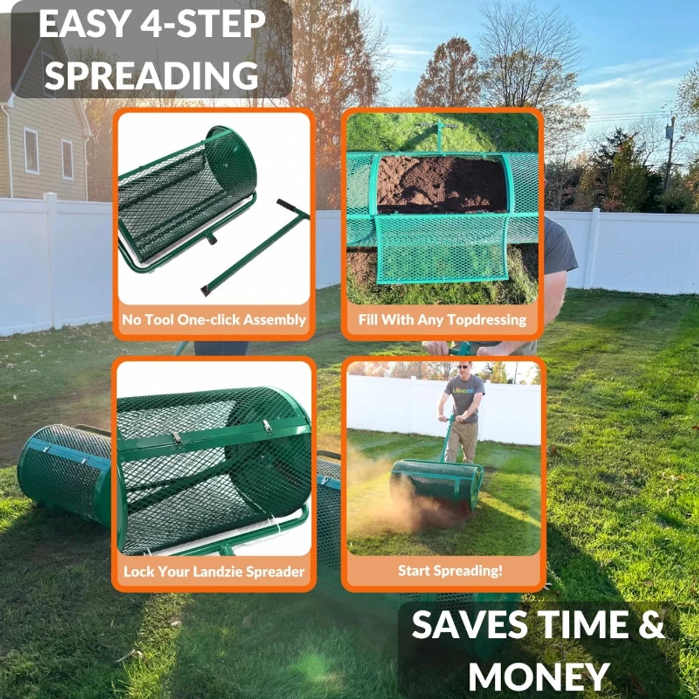 Topdress, Compost & Peat Moss Spreader 9 Topdress, Compost & Peat Moss Spreader - Image 8