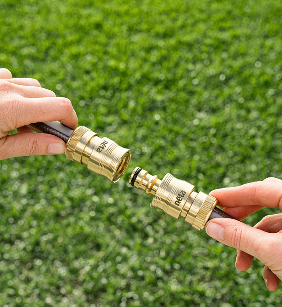 12mm Brass 2-End Coupler 4 12mm Brass 2-End Coupler - Image 2