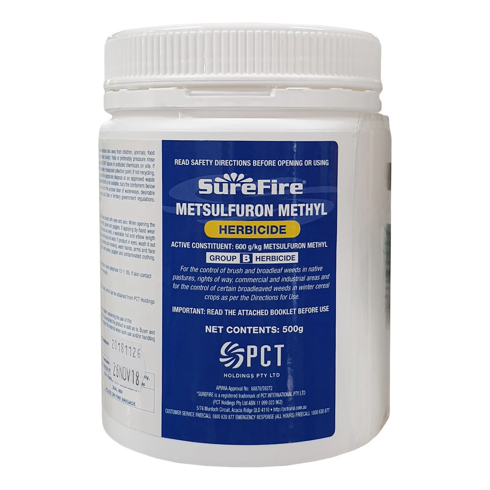 Metsulfuron Methyl Herbicide 3 Metsulfuron Methyl Herbicide