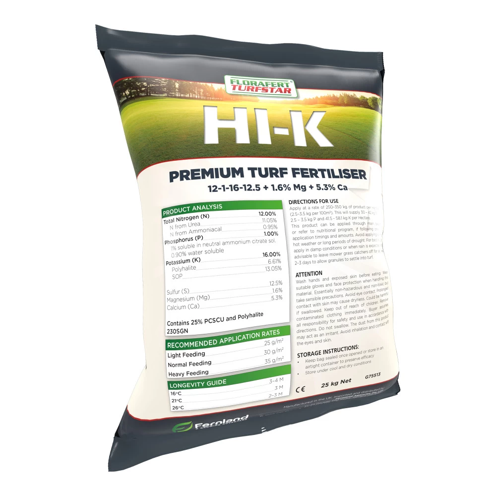 TurfStar Hi-K Turf Fertiliser 3 TurfStar Hi-K Turf Fertiliser