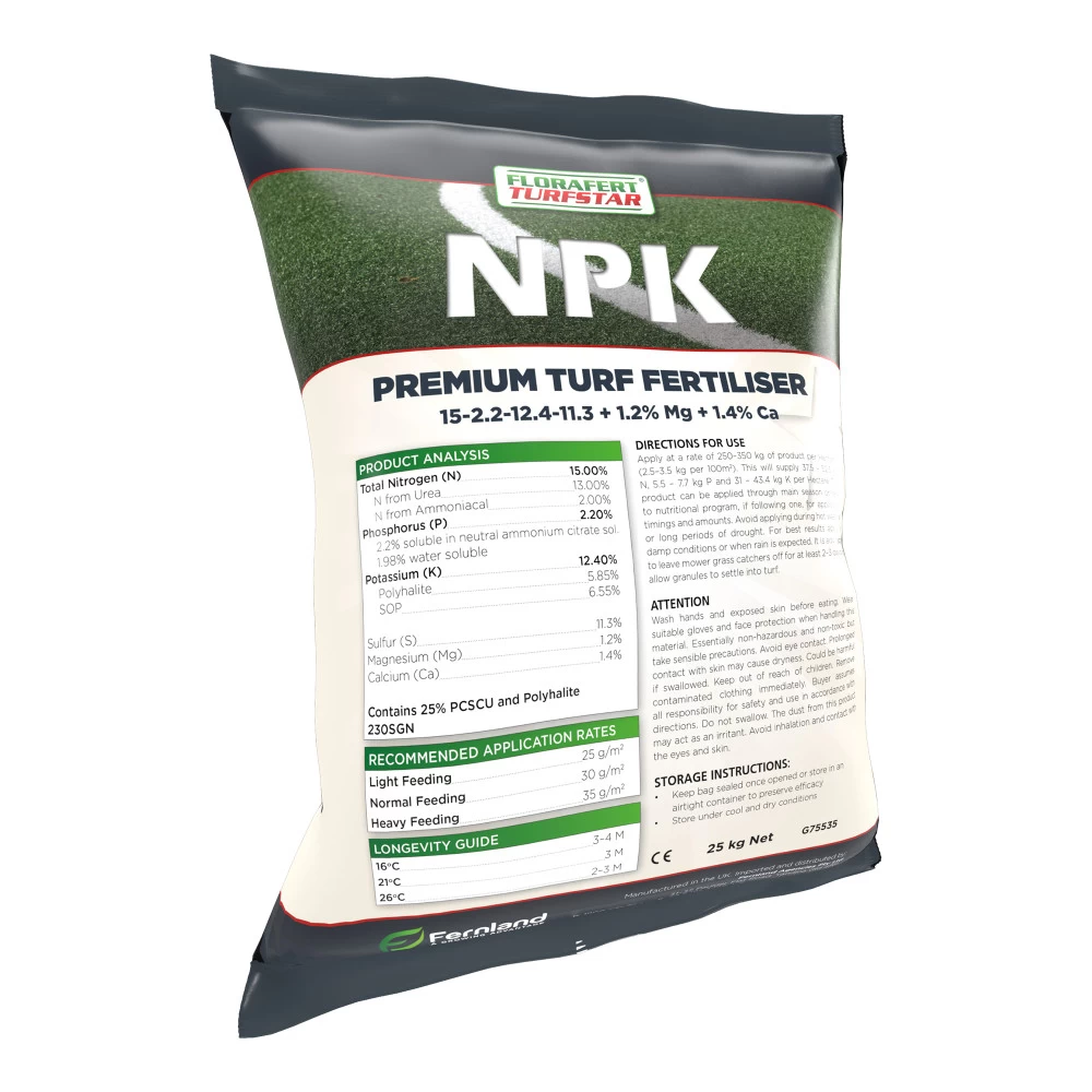 TurfStar NPK Turf Fertiliser 2 TurfStar NPK Turf Fertiliser