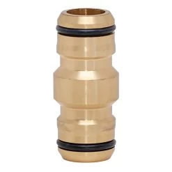 18mm Hi-Flo Brass 2-End Coupler