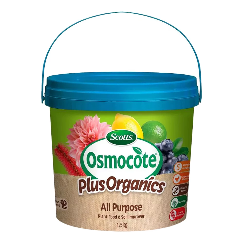 Osmocote Plus Organics All Purpose (including Natives) Plant Food & Soil Improver 3 Osmocote Plus Organics All Purpose (including Natives) Plant Food & Soil Improver