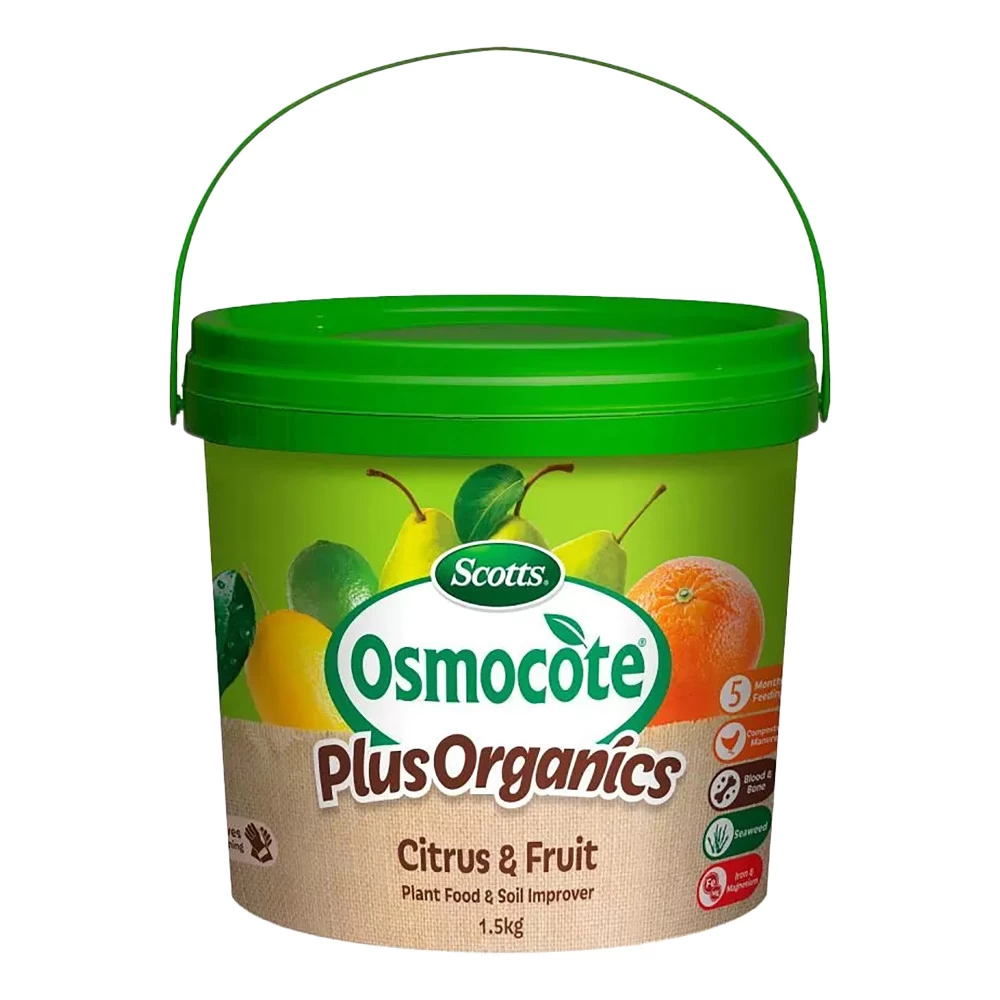 Osmocote Plus Organics Citrus & Fruit Plant Food & Soil Improver 3 Osmocote Plus Organics Citrus & Fruit Plant Food & Soil Improver