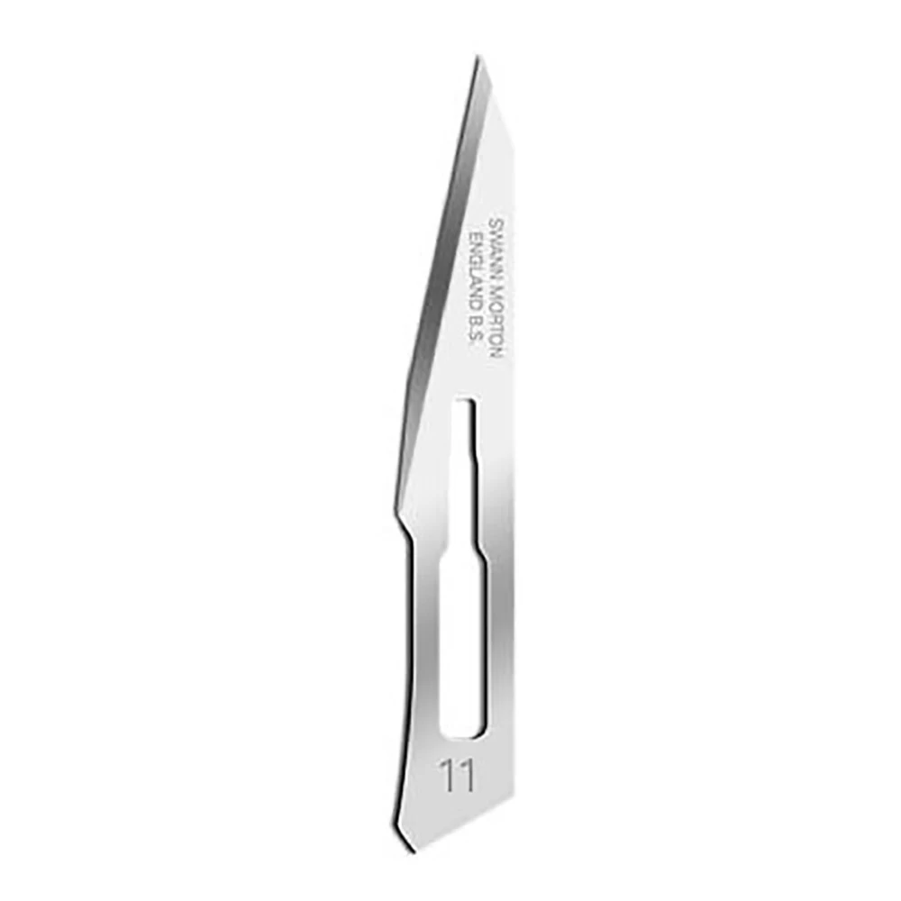 No. 11 Swann-Morton Horticultural Scalpel Blades, Box Of 100 3 No. 11 Swann-Morton Horticultural Scalpel Blades, Box Of 100